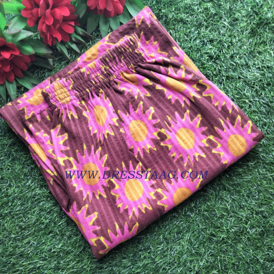 চেলি ক্রাফট প্রিন্ট ট্রাউজার