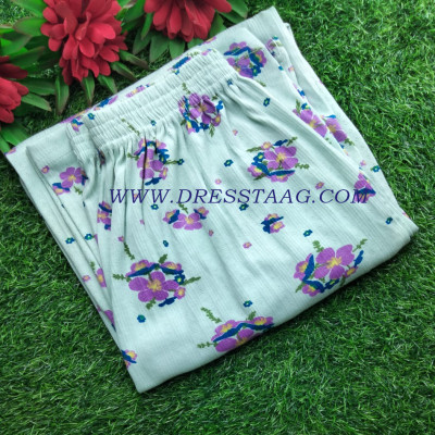 চেলি ক্রাফট প্রিন্ট ট্রাউজার