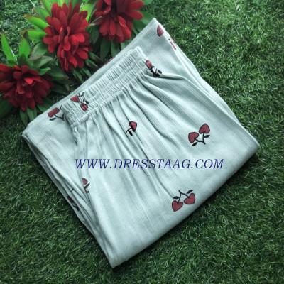 চেলি ক্রাফট প্রিন্ট ট্রাউজার